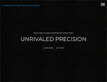 Tablet Screenshot of hyperscalper.com